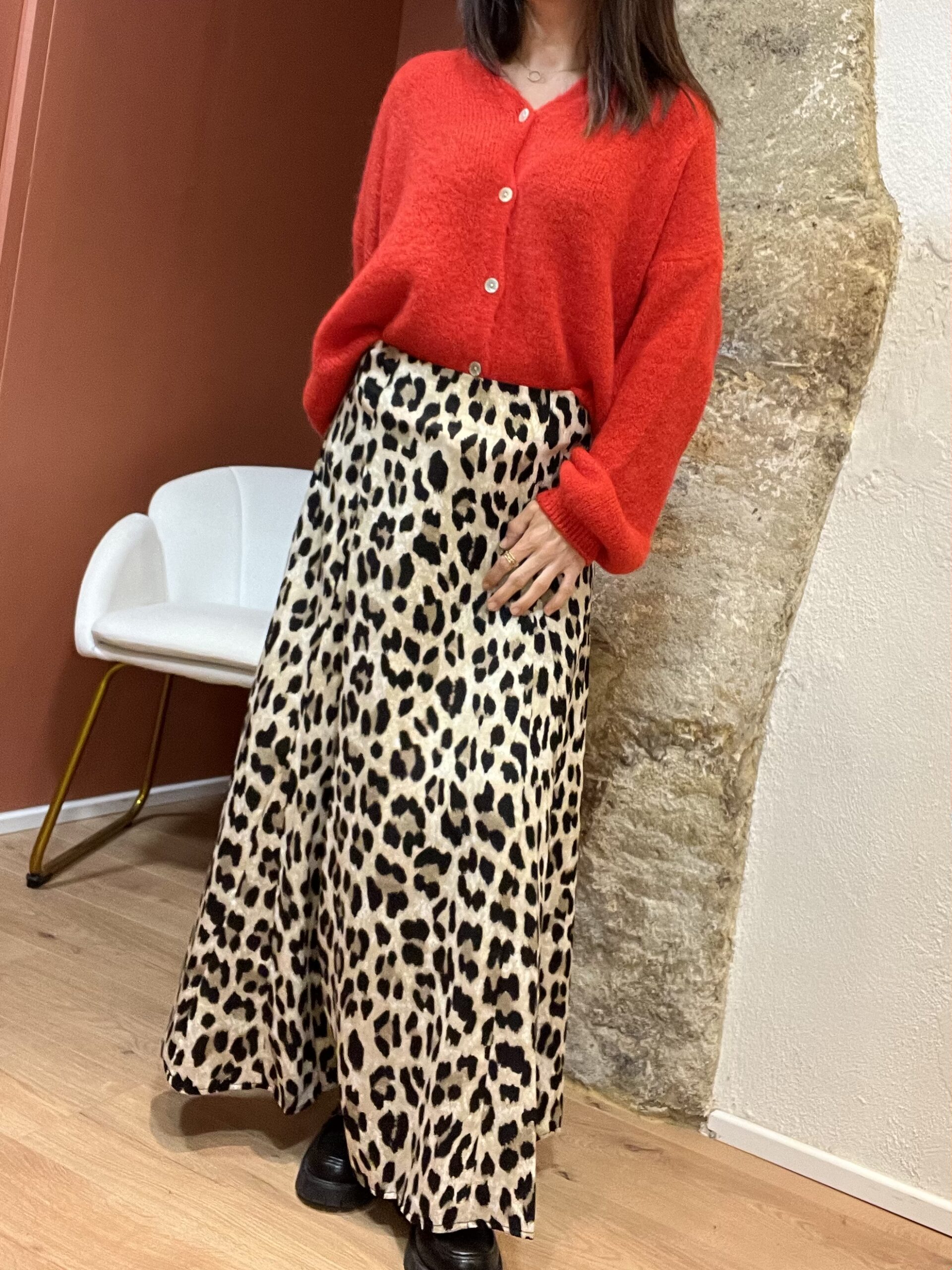 Jupe ZOÉ léopard – Image 2