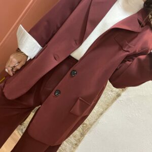 Blazer JENNA bordeaux