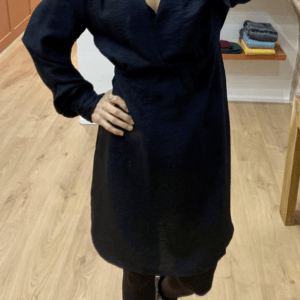 Robe courte MALABANA noire