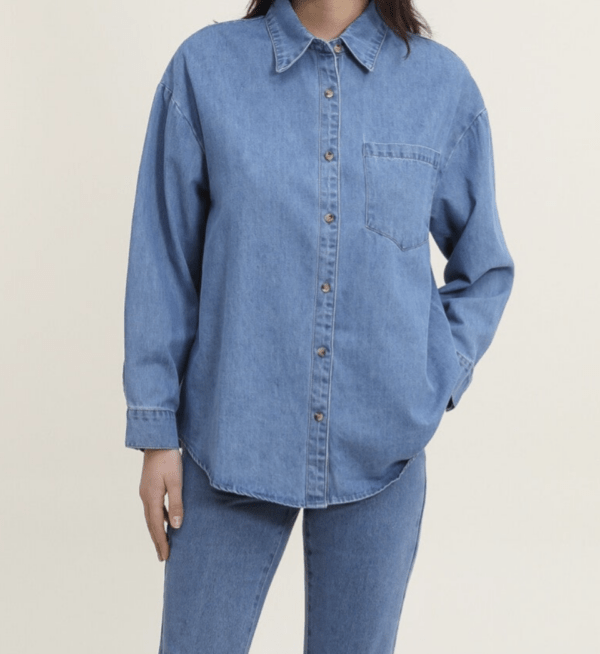 Chemise oversize VALENTINE denim