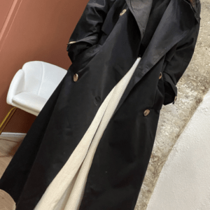 Trench coat JEAN noir