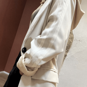 Blazer à capuche amovible ARCHIE beige - Taille Unique