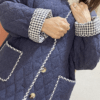 Veste matelassée PENELOPE marine – Image 2