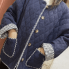 Veste matelassée PENELOPE marine – Image 3
