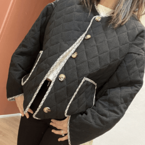 Veste matelassée PENELOPE noire