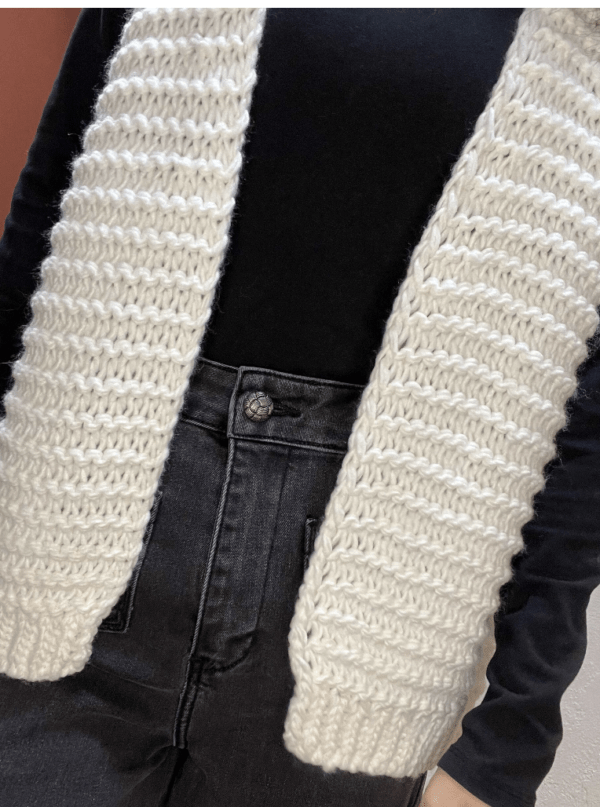 Gilet sans manches NESTOR ivoire - Taille Unique – Image 3