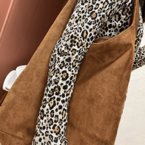 Sac en suede VICTORIA camel