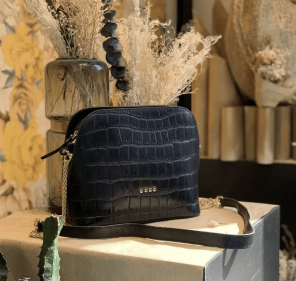 Sac en cuir MILO noir