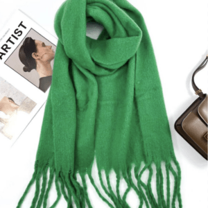 Écharpe rectangulaire élégante YSÉE vert