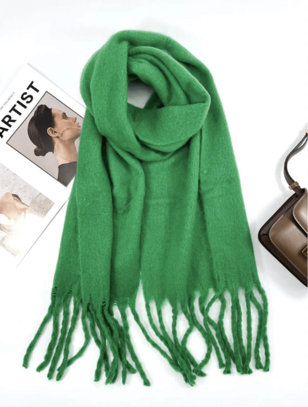 Écharpe rectangulaire élégante YSÉE vert