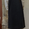 Robe Chasuble Élégante en Laine Mélangée SUZANNE gris foncé – Image 2