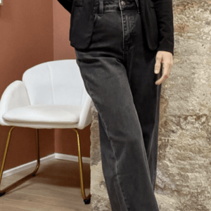 Jean strass JAYNE gris