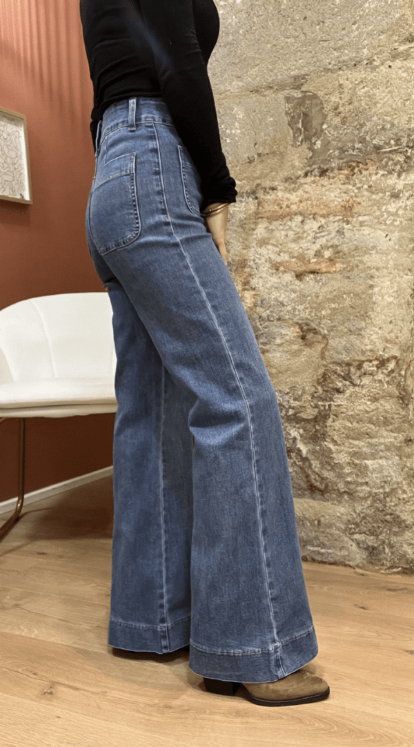 Jean Flare ELENETTE denim – Image 4