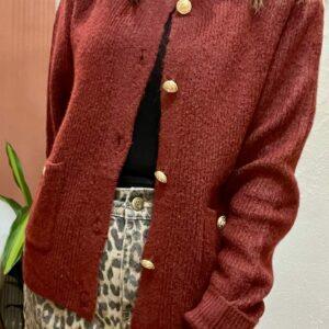 Gilet Bordeaux ÉTIENNE - Taille Unique
