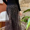 Jupe en tulle ROXANNE léopard - Taille Unique – Image 3