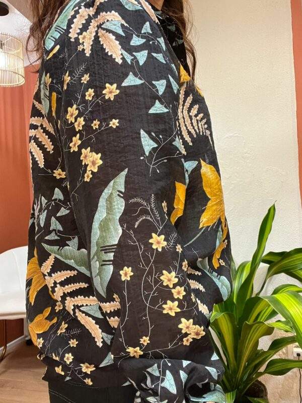 Chemise à manches longues avec imprimé floral VAIANA – Image 2