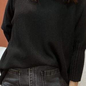 Pull confort ANDREA noir - Taille Unique
