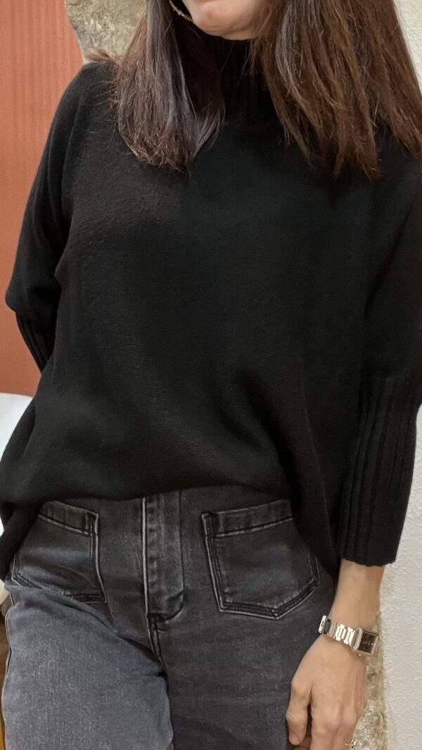 Pull confort ANDREA noir - Taille Unique