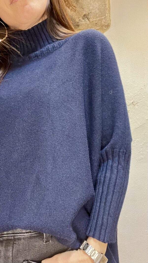 Pull confort ANDREA bleu marine - Taille Unique – Image 2