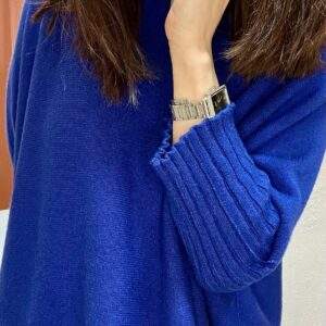 Pull confort ANDREA bleu roi - Taille Unique