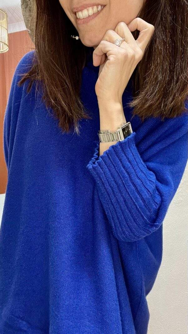 Pull confort ANDREA bleu roi - Taille Unique