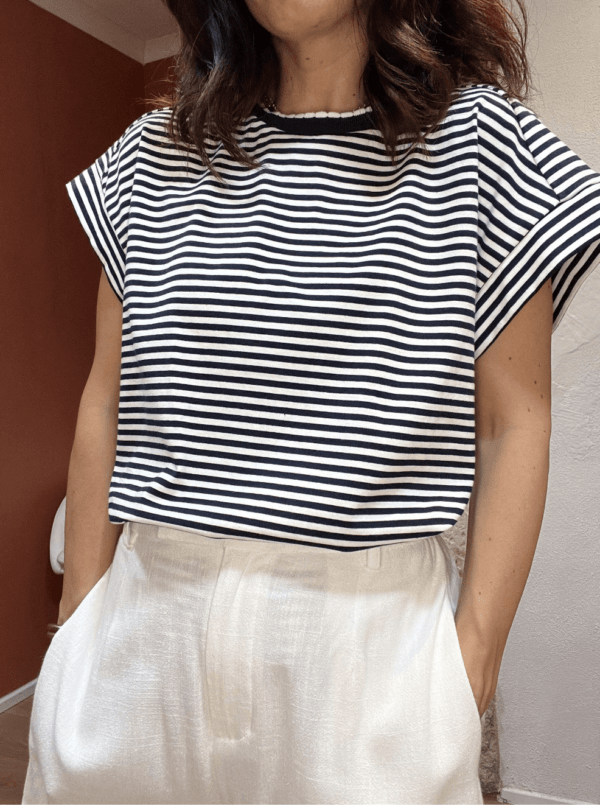 T-shirt LÉOPOLD marinière