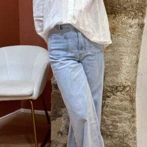 Jean VIOLETTE denim clair
