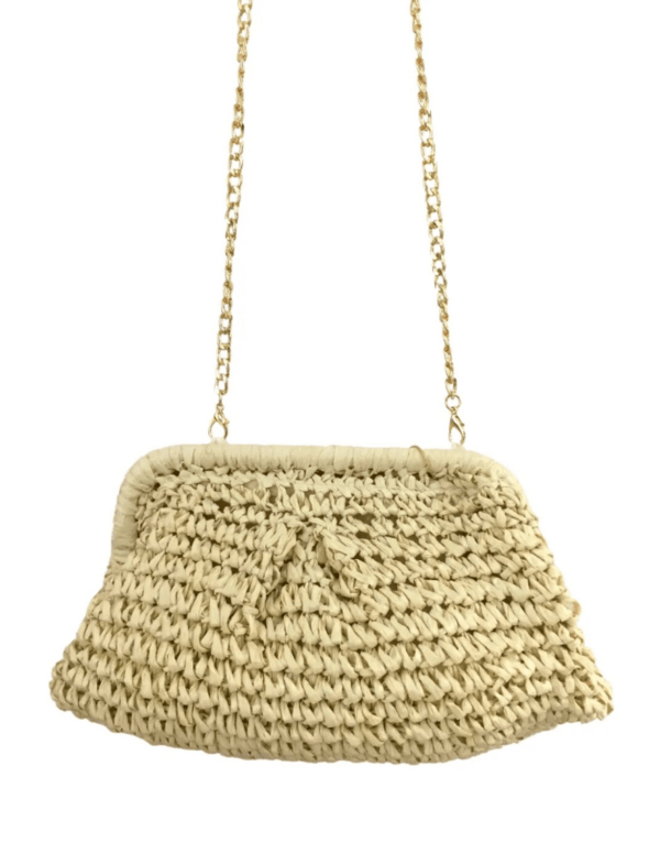 Pochette RUBY – Petit Modèle - Beige Naturel – Image 3