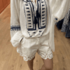 Short MARCO à détail crochet – coupe fluide romantique – idéal pour l’été – Image 5
