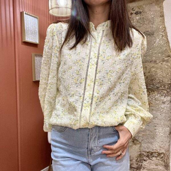 Chemise FLORE – Broderie florale texturée – Image 8