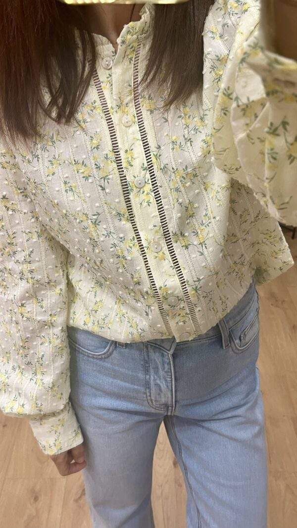 Chemise FLORE – Broderie florale texturée – Image 10