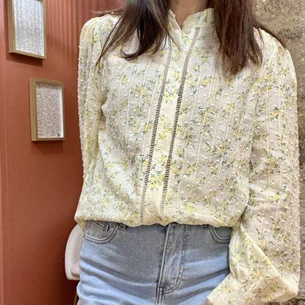 Chemise FLORE – Broderie florale texturée – Image 7