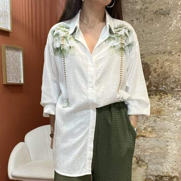 Chemise PALM – Légèreté et élégance en coton & lin – Image 3