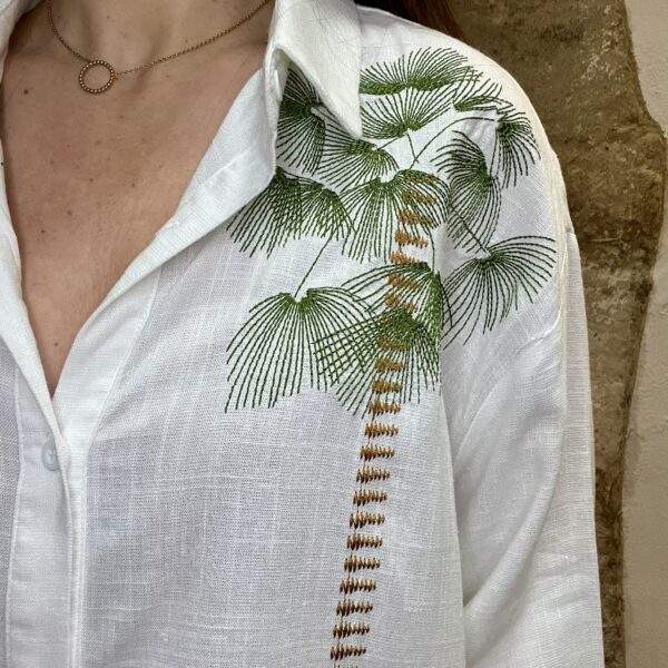 Chemise PALM – Légèreté et élégance en coton & lin – Image 2