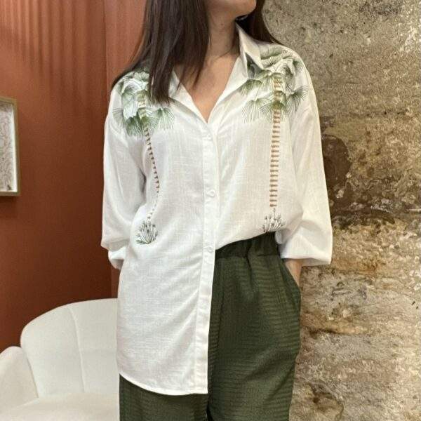 Chemise PALM – Légèreté et élégance en coton & lin – Image 4