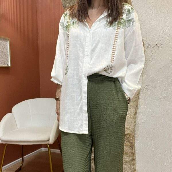 Chemise PALM – Légèreté et élégance en coton & lin – Image 5