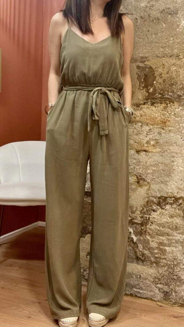 Combinaison pantalon ALMA – Élégance naturelle et confort estival – Image 3