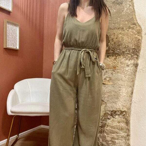 Combinaison pantalon ALMA – Élégance naturelle et confort estival – Image 4