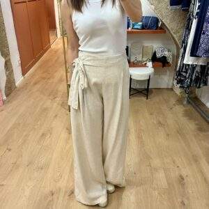 Pantalon fluide HARRY beige – Le basique doux et chic