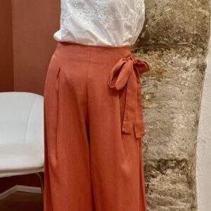 Pantalon fluide HARRY rouille – L’élégance décontractée