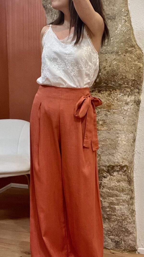 Pantalon fluide HARRY rouille – L’élégance décontractée