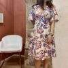 Robe courte TALIA – La robe vitaminée qui sent bon l’été