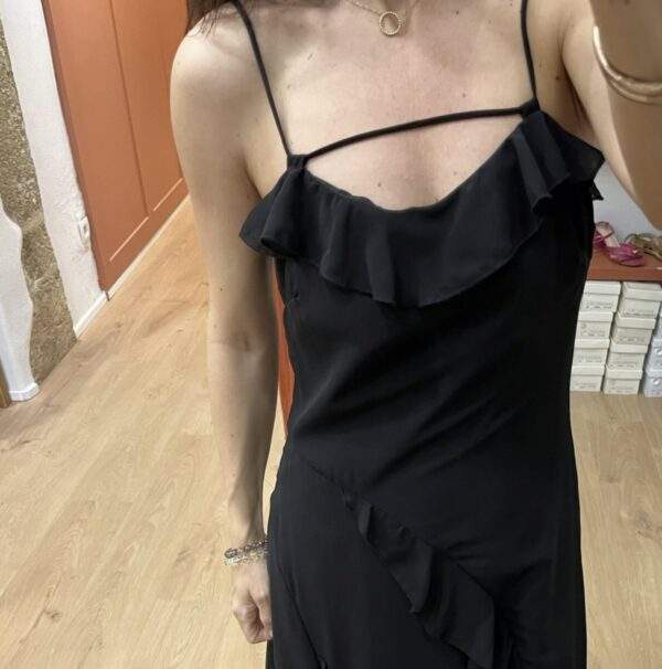 Robe CLÉO – Noir élégant – Image 3