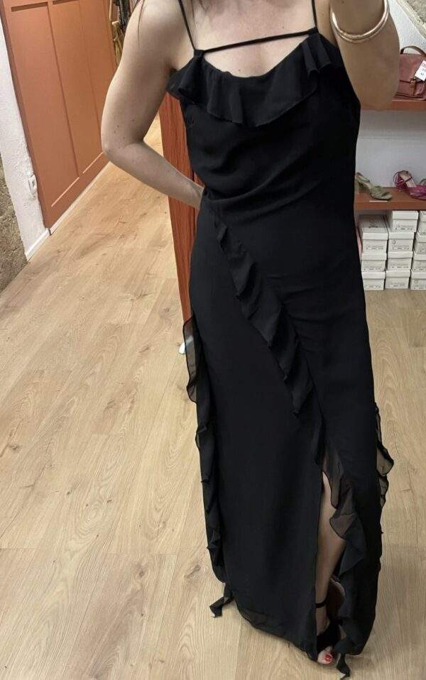 Robe CLÉO – Noir élégant – Image 4