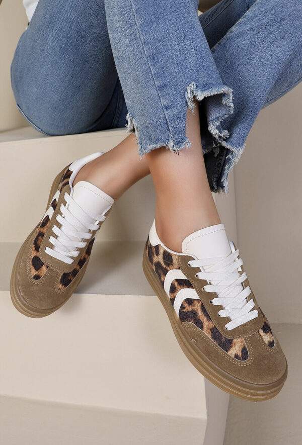 Sneakers LÉOPARD – Touche sauvage et urbaine
