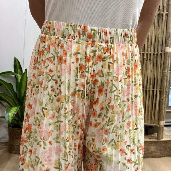 Pantalon fleuri GEORGIA – Taille unique – Image 2