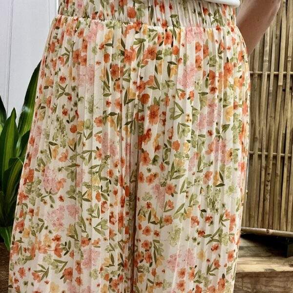 Pantalon fleuri GEORGIA – Taille unique – Image 4