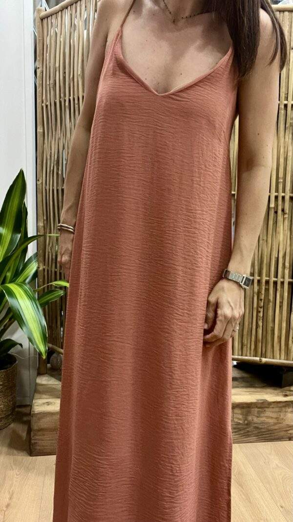 Robe SOPHIE vieux rose – Image 2