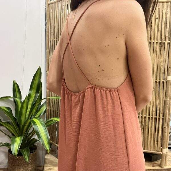 Robe SOPHIE vieux rose – Image 4