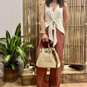 Sac à Main en Paille – Look Bohème Chic